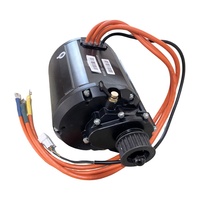 Moteur central QS138 90H 72V V3 pour moto électrique et vélo, 4000W, étanche, PMSM, refroidissement liquide, moteur QS avec boîte de vitesses