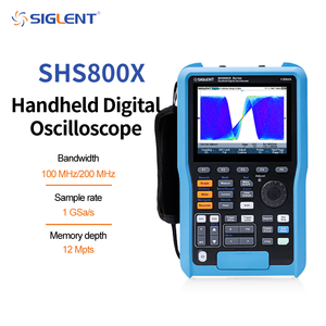 ลดราคา Siglent SHS820X/SHS810X ออสซิลโลสโคปดิจิตอลแบบพกพา (2,200 MHz 1 GS/s อัตราการสุ่มตัวอย่าง 1 ปีรับประกัน ขนาด 16x15x8 นิ้ว) - Product Image 1