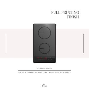 2024 thiết kế mới 220V-240V 12 inch cảm ứng đung 2 Burner thả trong nồi cơm điện với gốm bề mặt thủy tinh - Product Image 1