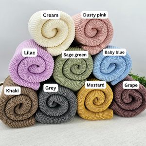 Couverture d'emmaillotage personnalisée avec nom, couvertures de réception pour garçons et filles, cadeaux personnalisés parfaits pour les nouveau-nés, les baby showers - Product Image 2