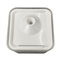 Accessoires pour animaux de compagnie personnalisés en gros distributeur d'eau muet chien chat fontaine d'eau avec filtre remplaçable