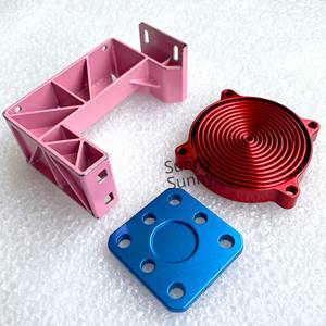 قطعة معدنية مصنوعة بالدوران الدقيق من الفولاذ المطلي حسب الطلب، دعامة فتحة فولاذية للربط في البوابات - Product Image 3