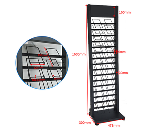 Nhà máy trực tiếp thép hiển thị đứng cho đá granit và đá cẩm thạch trong showroom và triển lãm thương mại - Product Image 4