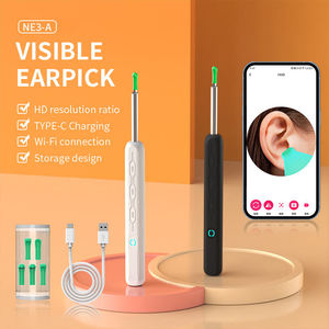 เครื่องทำความสะอาดหูแบบพกพา รุ่น NE3-A Pro ปี 2026 พร้อมกล้องในตัว ชุดอุปกรณ์ทำความสะอาดหูแบบมองเห็นได้ ชาร์จผ่านพอร์ต Type-C เชื่อมต่อ WI-FI - Product Image 4