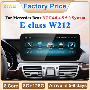 Système multimédia sans fil Android AUTO CarPlay pour Mercedes Benz Classe E W212, écran 10,25 pouces et 12,3 pouces, lecteurs vidéo pour voiture. - Product Image 2