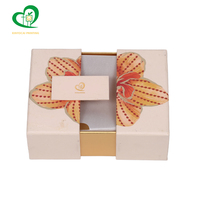 Nouveautés Cadeaux pour la fête des mères et la Saint-Valentin Logo personnalisé Boîte de chocolat aux fraises de luxe à double ouverture faite à la main