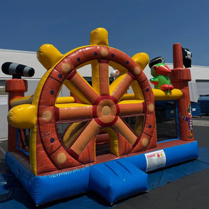 Cavalier <span class=keywords><strong>gonflable</strong></span> de <span class=keywords><strong>bateau</strong></span> de <span class=keywords><strong>pirate</strong></span> de thème de <span class=keywords><strong>pirate</strong></span> géant de prix usine pour des locations de partie - Product Image 2