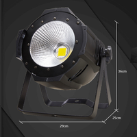 Éclairage de scène professionnel, blanc froid/blanc chaud, contrôle DMX, 100 W, lumière d'ambiance pour les églises, les théâtres, lumière de scène LED COB