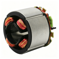 Moteur industriel intelligent S360 à longue durée de vie, stator de pompe à eau compact, moteur sans balais, micro-rotors BLDC, moteur miniature