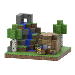 Set di 104 Blocchi Magnetici da Costruzione Stile Foresta, Gioco di Costruzione per Bambini con Cubi Magnetici Fai-da-Te - Product Image 1