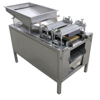 Équipement de cuisine commerciale de haute qualité, éplucheur d'œufs de caille automatique intelligent, moteur en acier 304, capacité de 300 kg/h, machine à éplucher les œufs