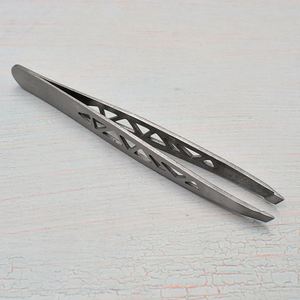 Kit de Pinzas de Acero Inoxidable con Punta Hueca para Manualidades, Joyería, Extensión de Cejas y Pestañas - Product Image 4