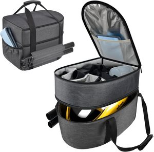 Mang theo túi cho hơi nước di động sạch hơn, có thể gập lại cầm tay hấp lưu trữ trường hợp container cho 18 Phụ kiện làm sạch bàn chải - Product Image 1