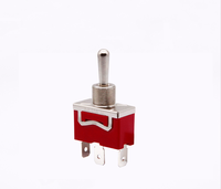 Interrupteur à bascule momentané haute performance 15A 250V KN3C SPDT 3 positions MOM-OFF-MOM 3 bornes PCB pour machines d'automatisation
