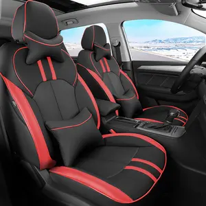 Роскошные чехлы на автомобильные сиденья из искусственной кожи роскошный очень популярный стильный чехол для автомобильных сидений