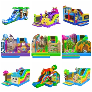 Grand château gonflable intérieur et extérieur, trampoline pour enfants, toboggan, château gonflable extérieur pour centre commercial, personnalisation - Product Image 2