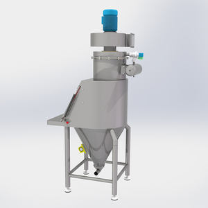 Tolva de línea de montaje con máquina tamizadora vibratoria incorporada Tolva basculante - Product Image 4