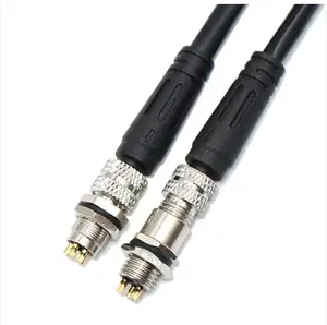 Pabrik kabel kawat listrik Mini Din 4 Pin 6 pin 3pin 5pin 7pin 8pin 9pin laki-laki ke laki-laki untuk kamera Video Game MP3 / MP4 Player