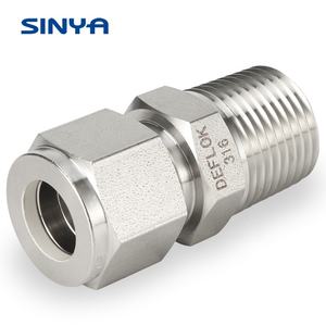 स्टेनलेस स्टील फिटिंग ट्यूब एडाप्टर कंफ्लैट फ्लैंज (सीएफ) कनेक्टर ट्विन फेलंग एडाप्टर ट्यूबिंग फ्लैंग एडाप्टर - Product Image 5