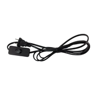 2*0,75 m National Standard Flach kabel 303 Schalter 1,8 m Netz stecker kabel für Schreibtisch leuchte 250V 16A Kupfer 1,8 m Kabel Zwei flache Stecker