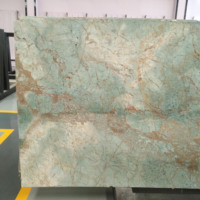 Pierre naturelle SH STONE, onyx vert rétroéclairé en forme de paon chinois, carreaux de marbre, prix, grandes dalles
