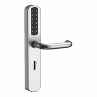 Cerradura Inteligente Tuya de Acero Inoxidable JIXIN, Precio de Fábrica, Compatible con Puertas de Acero/Vidrio/Madera, Tarjeta de Memoria/Wi-Fi