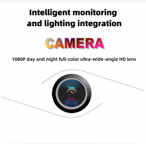 Solar Monitoring <b>Light</b> Home Courtyard <b>Security</b> 1080P Surveillance <b>Camera</b> Emergency Lighting Outdoor Waterproof Solar Floodlight - Product Image 4