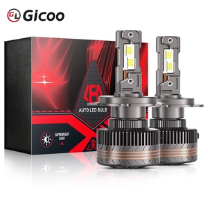 Ampoules de phare de voiture LED haute puissance Gicoo F13 300W H4 H7 H11 H13 9005 9006 9004 9007, ampoules de phare de voiture, feux antibrouillard 50000lm - Product Image 6