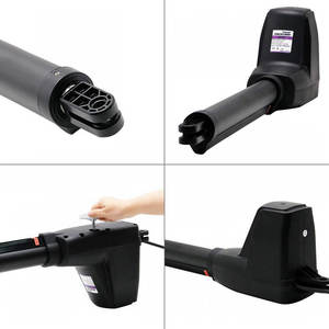 Ouvre-porte automatique à battants noirs de haute qualité LM1202, moteur double pour <span class=keywords><strong>portail</strong></span> lourd, utilisation moderne pour villa - Product Image 3