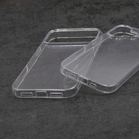 Coque transparente antichoc en TPU souple de 1,5 mm pour 17, matériau brut GRS vérifié en usine, compatible avec 17/Air 16/15 Pro