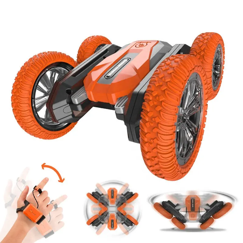 Voiture cascadeuse avec télécommande pour garçon, geste de la main Global GD99 twist escalade RC