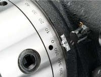 Tête de division rapide universelle verticale en fonte CS-6 pour machine de fraisage CNC, à indexation rapide, robuste, de marque Jelute