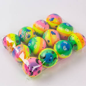 Pelota antiestrés de animales del océano personalizada OEM 6cm EN71 certificada China al por mayor de plástico suave para aliviar el estrés - Product Image 2