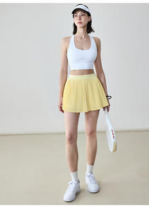 OEM/ODM personalizado de alta cintura entrenamiento <span class=keywords><strong>tenis</strong></span> gimnasio desgaste Golf falda mujeres gimnasio desgaste plisado <span class=keywords><strong>tenis</strong></span> falda con bolsillo - Product Image 5