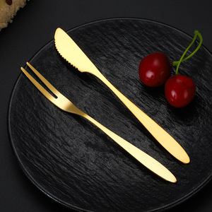 Stainless Steel Mooncake Knife And Fork Set Exquisite <b>Dessert</b> Cutlery For Mid Autumn Festival Gift - Product Image 3