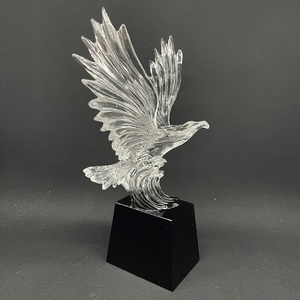 Cá nhân hoá tùy chỉnh văn bản khắc <span class=keywords><strong>laser</strong></span> thủy tinh pha lê Trophy, kim cương thô hình pha lê Trophy - Product Image 6