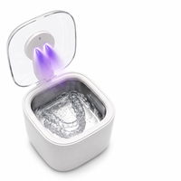 Nettoyeur Ultrasonique Portable M5 Mini USB 350ml pour Bijoux, Montres, Prothèses Dentaires et Appareils Orthodontiques