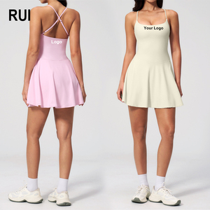 RUIQUWIN 2026 Nuevo Vestido Deportivo de Verano para Mujer, Personalizado, de Secado Rápido, Compresión para Yoga y Tenis, Transpirable y que Absorbe la Humedad - Product Image 1