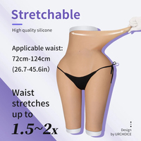 Pantalon en silicone taille haute pour l'amélioration des hanches et des fesses, effet galbant et amincissant, pour femme aux courbes généreuses, XXL