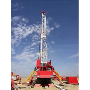Petrol kuleleri için Api XJ450 kamyona monte mobil petrol sahası kuleleri petrol sondaj kulesi