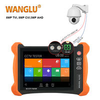 Nouveau testeur CCTV de découverte IP rapide WANGLU X9 ADH à écran tactile Retina de 8 pouces et test de tension PoE test de câble UTP
