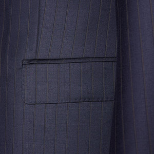 <span class=keywords><strong>Costume</strong></span> de <span class=keywords><strong>Mariage</strong></span> Personnalisé Haut de Gamme Noir à Simple Boutonnage pour Homme - Product Image 4