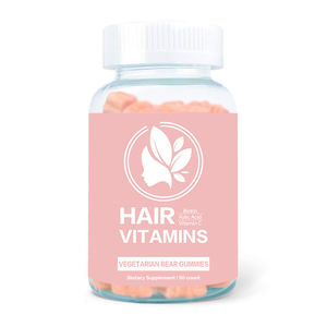 Fabricant Vente en gros Croissance des cheveux Vegan Naturel Organique Meilleur Vitamines C B E Supplément Bear Gummies - Product Image 2