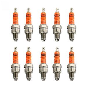 Accesorios para Motos Scooter, Bujía A7TC, Encendido Multiángulo Modificado, Bujía de 3 Puntas, Apta para GY6 - Product Image 1