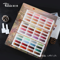 Prix Compétitif Rabia – Kit de Gels Ongles Transparents 48 Couleurs 15ml Sans TMPTA pour Importateurs et Distributeurs de Fournitures Ongulaires