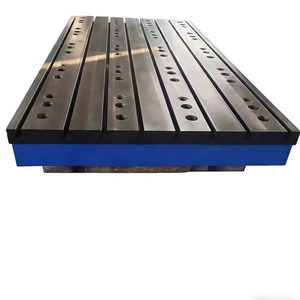 Nouvelle station de soudage en fonte HT250 <span class=keywords><strong>à</strong></span> rainure en T de haute précision, plaquée <span class=keywords><strong>zinc</strong></span>, dimensions personnalisables, pour soudage - Product Image 2