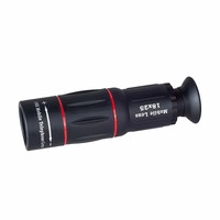 Téléobjectif universel 18x pour smartphones, idéal pour les concerts, le streaming en direct et la photographie