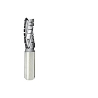 Fraise spirale diamantée PCD à longue durée de vie, queue de 1/2 pouce, pour découpe de panneaux MDF jusqu'à 24 000 tr/min, rotation gauche/droite