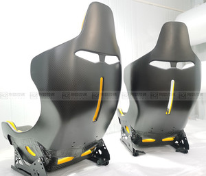 Siège de voiture de luxe en fibre de carbone véritable OEM avec revêtement Alcantara pour McLaren pour Lamborghini Sièges de voiture de course - Product Image 2