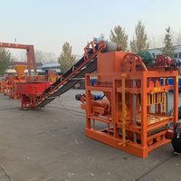 Machine très rentable QTJ4-26C pour la fabrication de blocs de ciment semi-automatique avec 1 an de garantie du fabricant chinois
